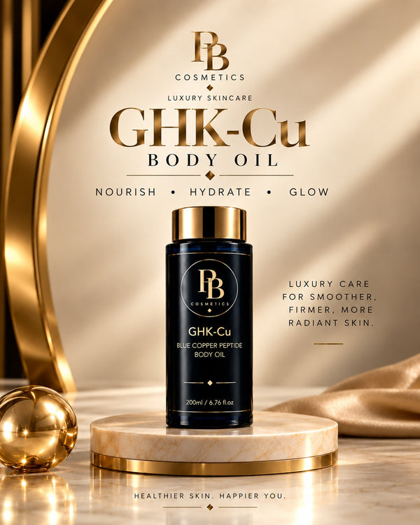GHK-Cu Copper Peptide Body Oil